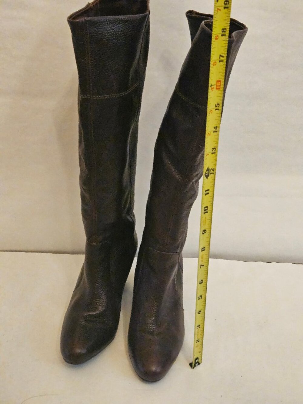 Bos & Co 8 (38) Brown Leather Boots - Very SOFT - Like New